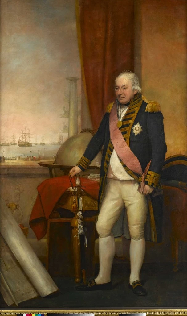 Ritratto di John Jervis, 1735 - 1823, 1° conte di St Vincent, Royal Museums Greenwich